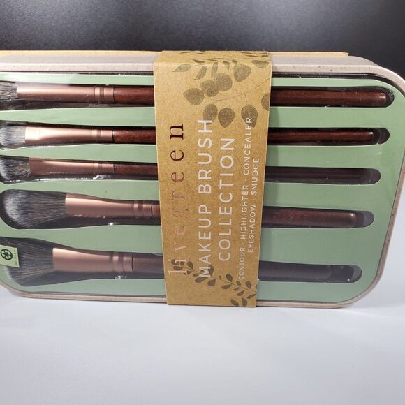 MAKEUP BRUSH LIVE GREEN COLLECTION - Picture 10 of 16